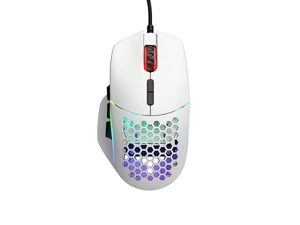 Glorious Gaming Model I Wired Mouse: 69g Superlight, RGB, 9 Programmable Buttons & Swappable Features - Perfect for Gamers!