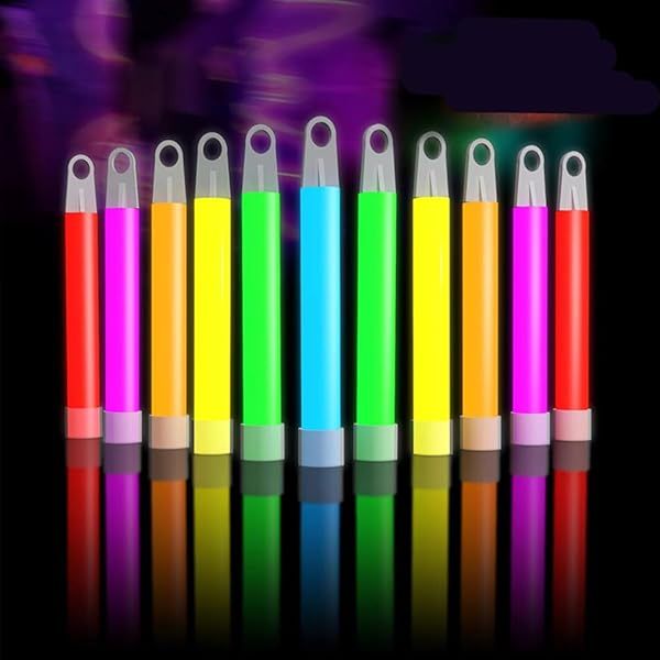 Glow Fever Glow Sticks Bulk 100ct Premium Glow in The Dark Party Supplies Super Bright Lasts Up to 12 Hours Ideal for Birthdays and Halloween