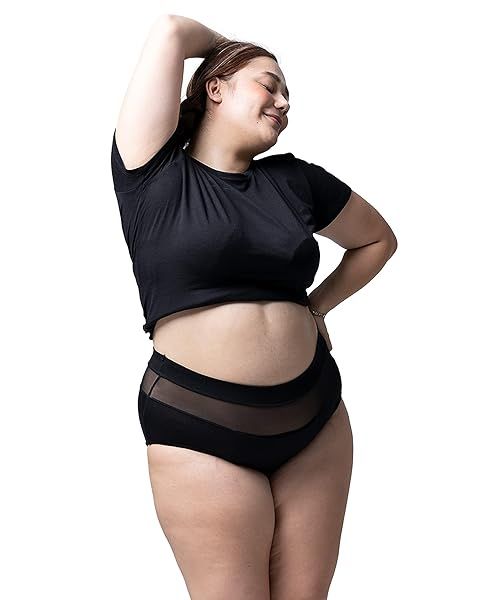 Goat Union Overnight Period Underwear for Women Heavy Flow Leakproof Full Coverage 3XL Pack of 2 FSA HSA Eligible