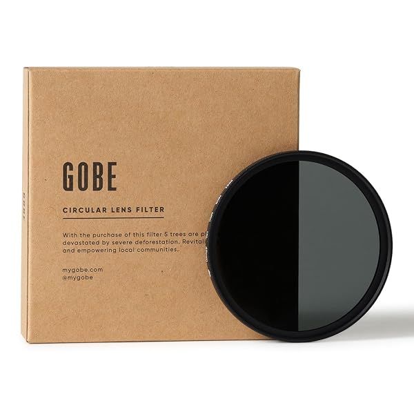 Gobe 49mm ND8 3 Stop ND Lens Filter for Enhanced Photography and Video Quality