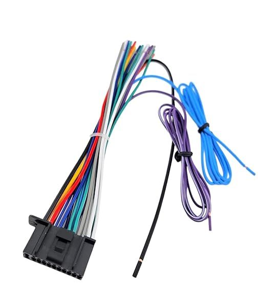 Goodsby Harness Wire Replacement for JVC Car Radio Models KW-M730BT KW-M740BT KW-M845BW KW-M855BW KW-M856BW KW-M950BW and More