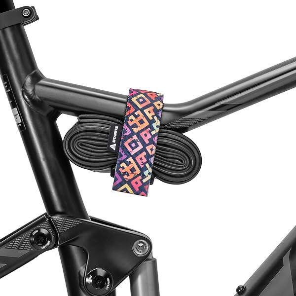 Granite Rockband MTB Frame Carrier Strap: Ultimate Bike Storage for Tubes & Tools on Mountain, BMX, Road & Gravel Bikes