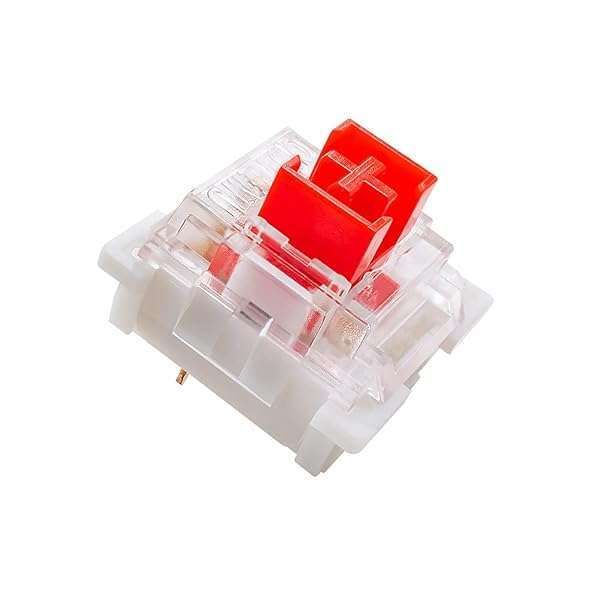 Granvela OUTEMU Red Switches - 20 Pack Medium-Low Profile 3 Pin for Mechanical Keyboards | Gateron & Cherry MX Compatible