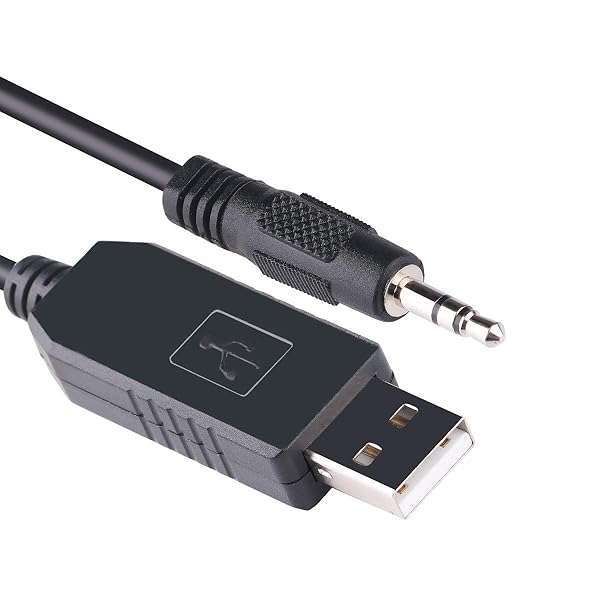 Green-utech 6FT USB to RS232 Adapter Cable with 3.5mm Audio Jack & FT231XS Chip - Fast Data Transfer