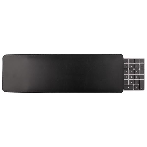 GuardV Faux Leather Sleeve for Apple Magic Keyboard A1843 A2520 Touch ID Protective Case Pouch Black