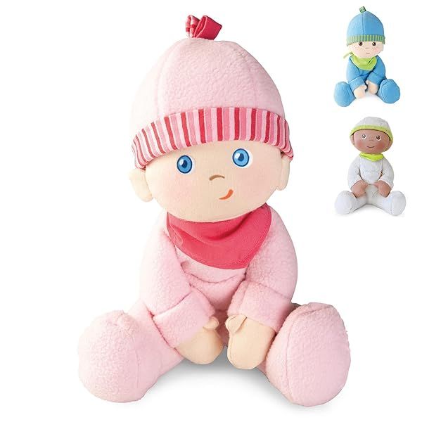 HABA Doll Snug Up Luisa 8 Inch My First Baby Doll Safe for Newborns Machine Washable Ideal Gift for Infants