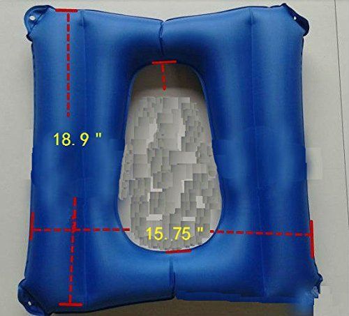 Inflatable Square Cushions for Sitting Chair Anti-Bedsore Comfort for Elderly and Long Hours at Desk