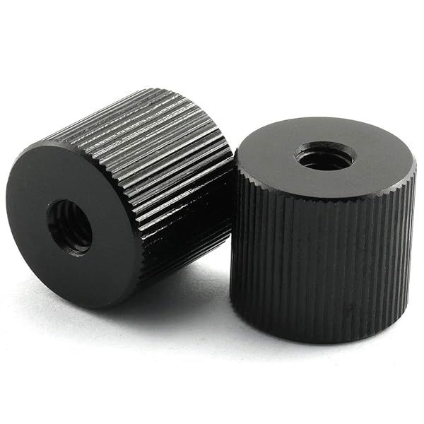 HJ Garden 2pcs 1/4 inch 20 Thread Tripod Nut Connection Mounts for Articulating Arms and Tripod Rigs Parts