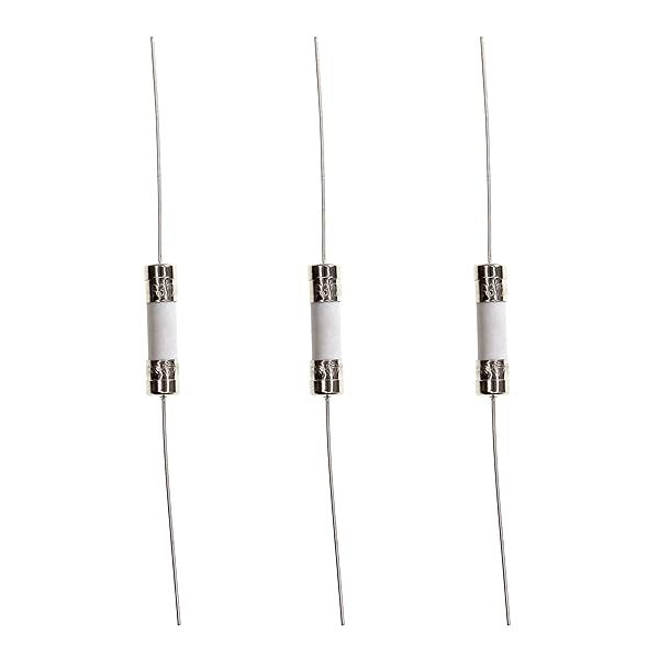 HUABAN 10 Pieces 3.15A 3.15 Amp 250V 5 * 20mm Fast Blow Ceramics Lead Fuse