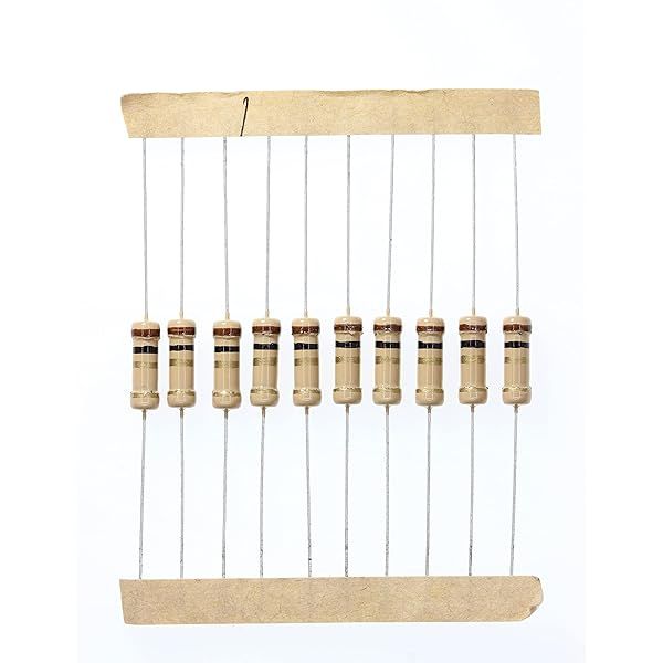 HUABAN 100 Pieces 1 Watts 1W 1R0 1.0 Ohm 5% Carbon Film Resistor