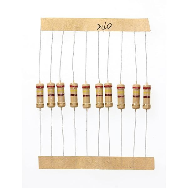 HUABAN 100 Pieces 1 Watts 1W 240R 240 Ohm 5% Carbon Film Resistor