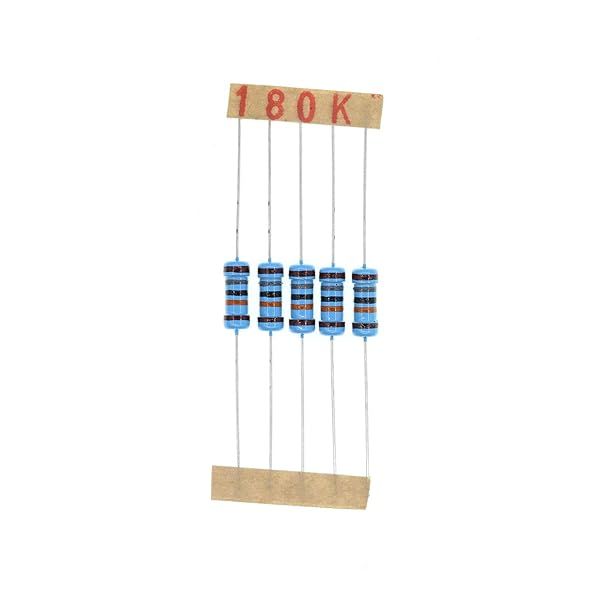 HUABAN 100PCS 1W 180K Ohm 1% Metal Film Resistor High Quality Electronic Components
