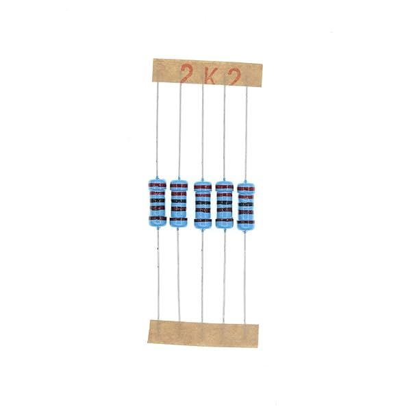 HUABAN 100PCS 1W 2K2 Ohm 1 Percent Metal Film Resistor High Quality Electronic Components