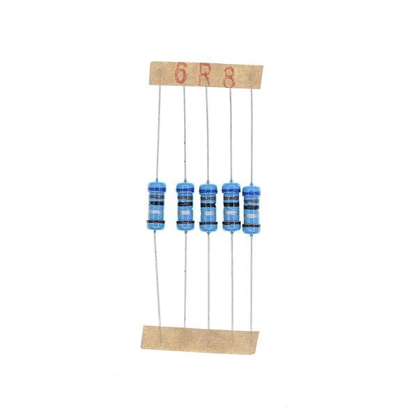 HUABAN 100PCS 1W 6R8 6.8 Ohm 1 Percent Metal Film Resistor High Quality Components for Electronics Projects