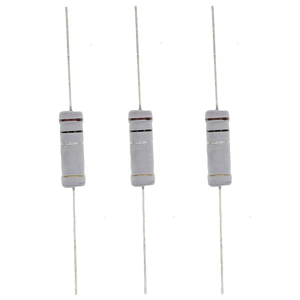 HUABAN 10PCS 5W 0R1 0.1 Ohm 5 Percent Metal Oxide Film Resistor for Reliable Performance