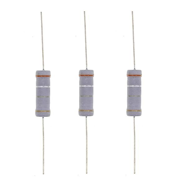 HUABAN 10PCS 5W 0.39 Ohm 5 Percent Metal Oxide Film Resistor for Reliable Performance and Durability