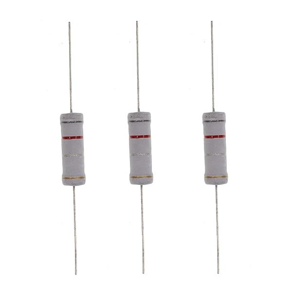 HUABAN 10PCS 5W 0R82 0.82 Ohm 5 Percent Metal Oxide Film Resistor for Reliable Performance