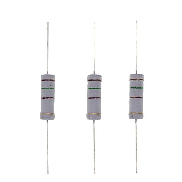 HUABAN 10PCS 5W 150 Ohm Metal Oxide Film Resistor 5 Percent High Quality Durable Electronic Components