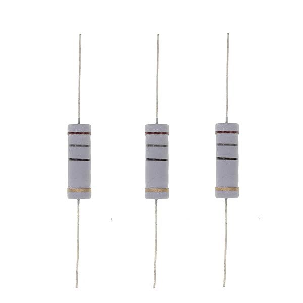 HUABAN 10PCS 5W 18 Ohm Metal Oxide Film Resistor 5 Percent Tolerance High Quality Electronic Components
