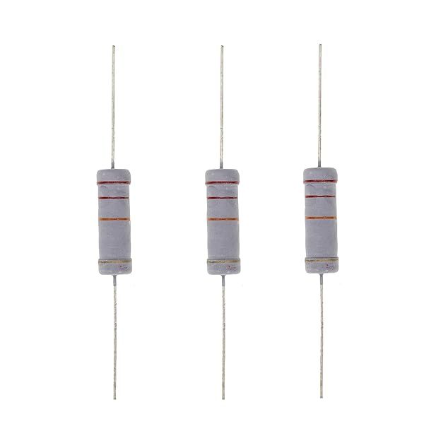 HUABAN 10PCS 5W 22K Ohm 5 Percent Metal Oxide Film Resistor for Reliable Performance and Durability