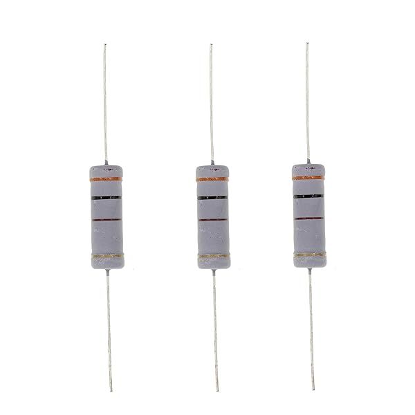 HUABAN 10PCS 5W 300 Ohm Metal Oxide Film Resistor 5 Percent Tolerance High Quality Electronic Components