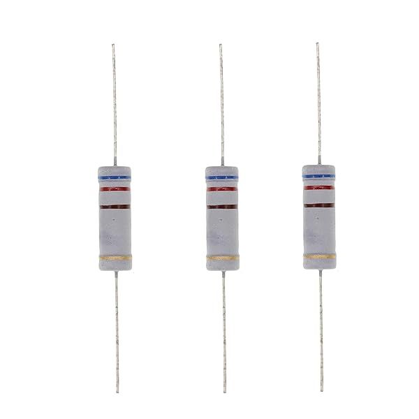 HUABAN 10PCS 5W 620 Ohm Metal Oxide Film Resistor 5 Percent Tolerance High Quality Components