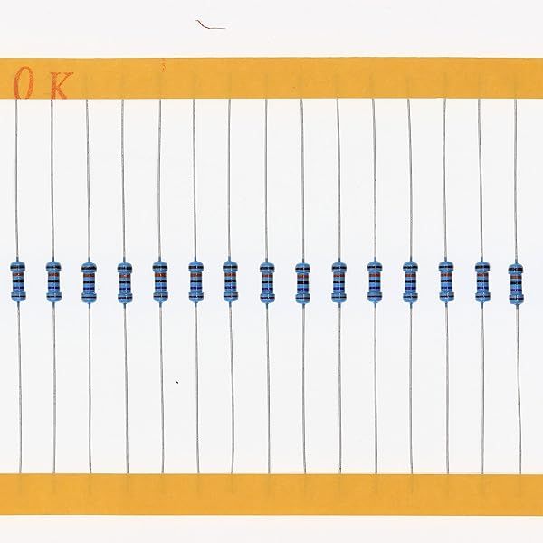 HUABAN 200 Pieces 0.25 Watts 1 4W 270K Ohm 1% Metal Film Resistor