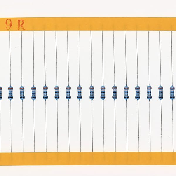 HUABAN 200 Pieces 0.25 Watts 1 4W 39R 39 Ohm 1% Metal Film Resistor