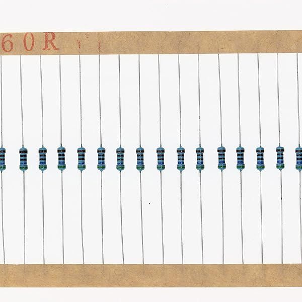 HUABAN 200 Pieces 0.25 Watts 1 4W 560R 560 Ohm 1% Metal Film Resistor