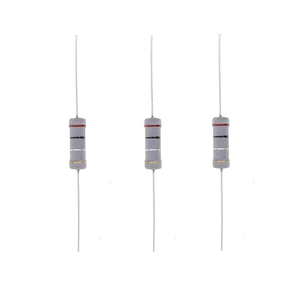 HUABAN 20PCS 3W 0.2 Ohm 5% Metal Oxide Film Resistors for Reliable Performance and Durability