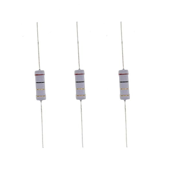 HUABAN 20PCS 3W 2R 2.0 Ohm 5% Metal Oxide Film Resistors for Reliable Performance