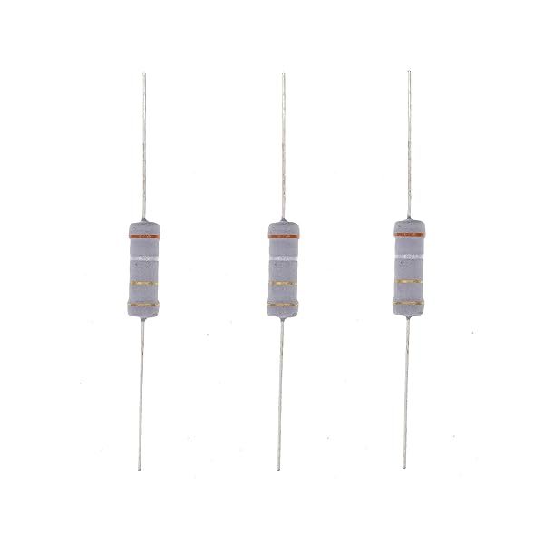 HUABAN 20PCS 3W 3R9 3.9 Ohm 5 Percent Metal Oxide Film Resistor for Reliable Circuit Performance