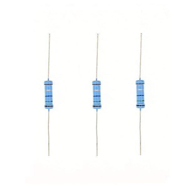 HUABAN 50PCS 2 Watts 0.56 Ohm 1% Metal Film Resistor for Reliable Performance and Precision