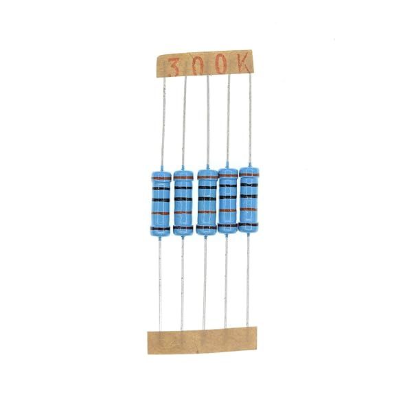 HUABAN 50PCS 2 Watts 300K Ohm 1% Metal Film Resistor High Quality Electronic Components