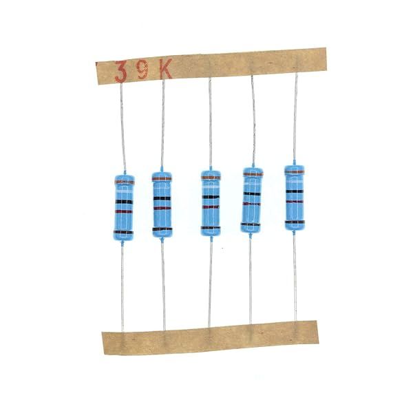 HUABAN 50PCS 2 Watts 39K Ohm 1% Metal Film Resistor for Reliable Circuit Performance