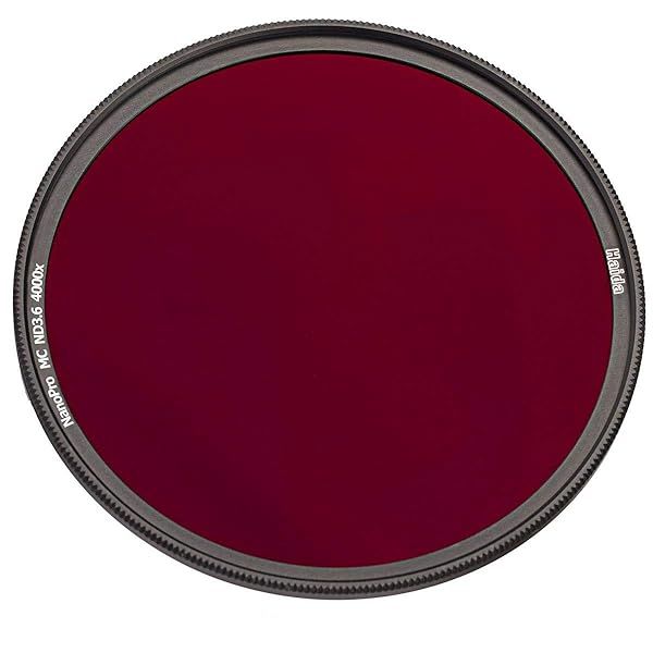 Haida NanoPro MC 55mm ND4000 Filter - 12 Stop Neutral Density Optical Glass for Stunning Photography