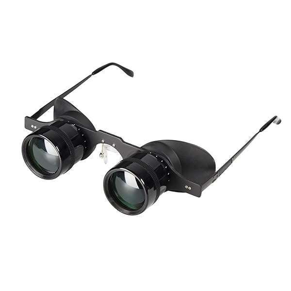 Hands-Free Binocular Glasses: HD Clarity, Lightweight & Adjustable for Bird Watching, Sports & Concerts