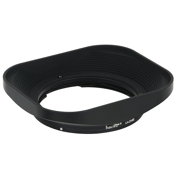 Haoge LH-ZV02 Square Metal Lens Hood for Zeiss & Voigtlander Lenses - Enhance Your Photography