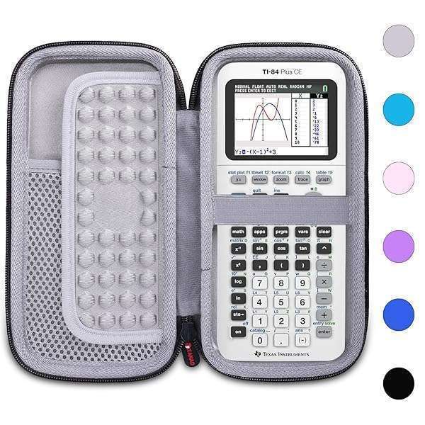 XANAD Hard Case for TI-84 Plus CE, TI-Nspire, TI-83, TI-85, TI-86 & More - Durable Protection for Graphing Calculators