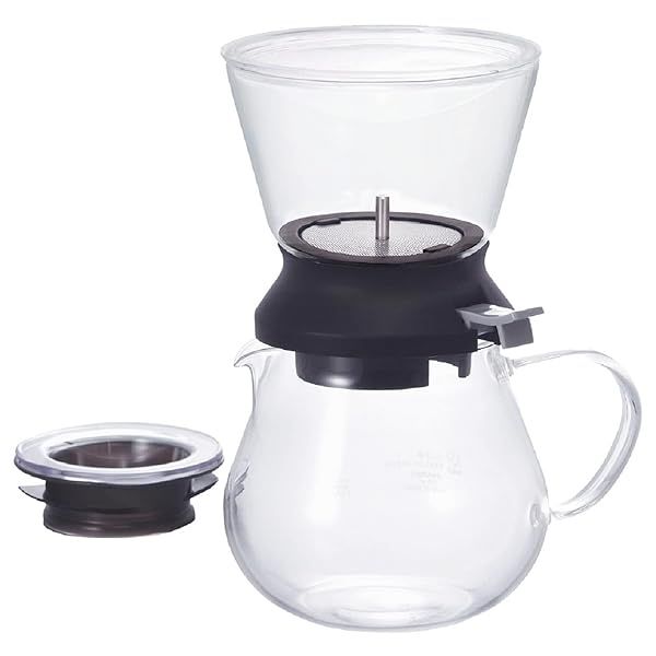 Buy Hario Largo Glass Tea Dripper Set 350ml - Perfect for Brewing Fresh Tea at Home
