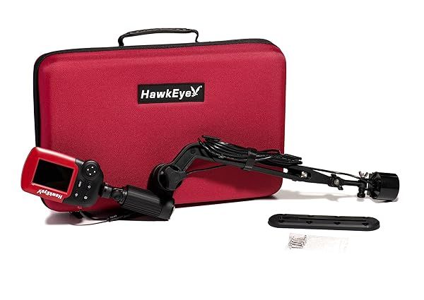 Discover Hawkeye FISHTRAX 1C-K: Top Paddle Sport Fish Finder in Red (FT1PXC-k) for Anglers