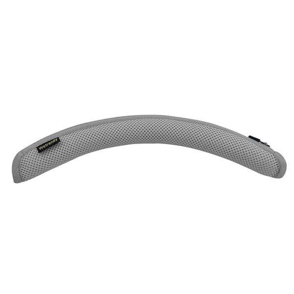 Headband Cover Pad for Sony WH-1000XM5 Headphone, Headset Headband Protector Cushion Replacement with Zipper (Grey)