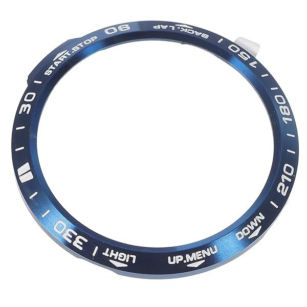 Hemobllo Garmin Fenix 6X Watch Bezel Ring Stainless Steel Protective Case Anti Scratch Bumper Cover Shell