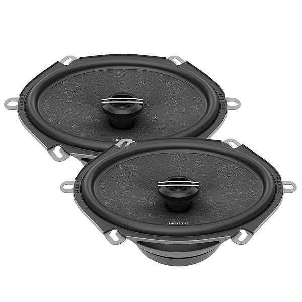 Upgrade Your Sound: Hertz Cento Series CX570 5x7 Two-Way Coaxial Speakers - High-Quality Audio Pair