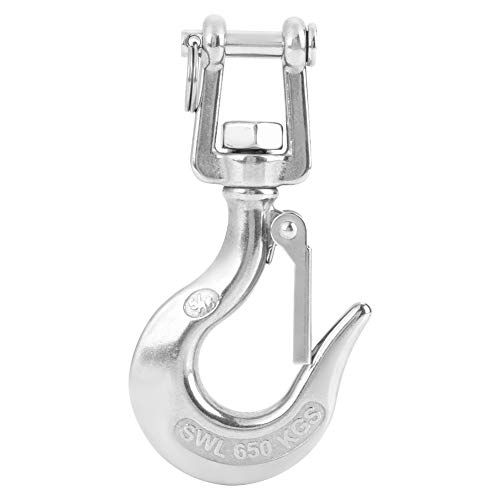 Buy Hilitand 304 Stainless Steel Swivel Lifting Hook - 650kg Capacity Safety Hook & Rigging Accessory