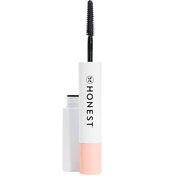 Honest Beauty 2-in-1 Extreme Length Clean Mascara & Lash Primer - EWG Verified, Cruelty-Free, Lengthening & Volumizing in Black