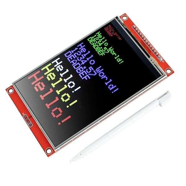 "Hosyond 4.0" TFT Touch Screen LCD Module for Arduino R3/Mega2560 - 480x320 SPI ST7796S Display"