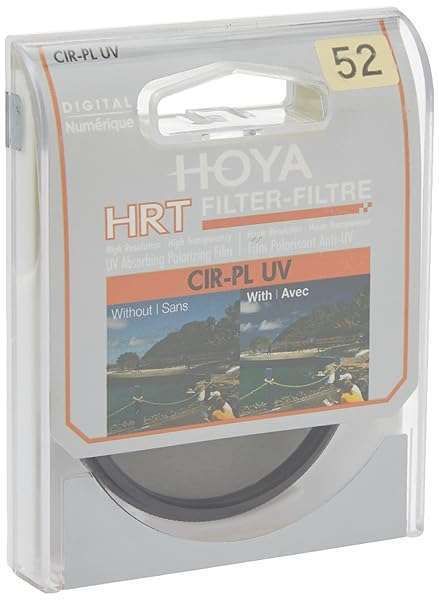 Buy Hoya 52mm HRT Circular PL Polarizer UV Filter - Multi-Coated Glass for Superior Image Quality