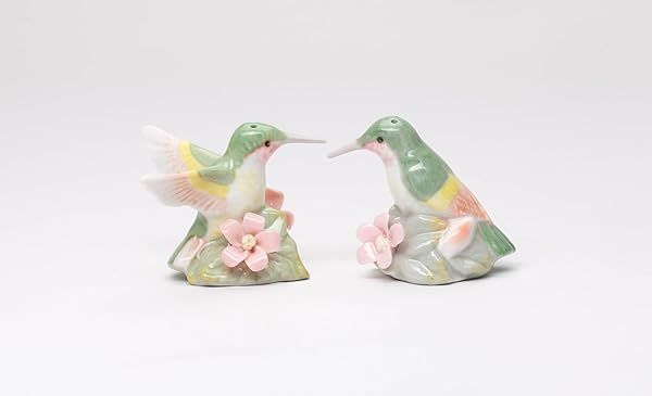 New Hummingbird Salt & Pepper Shakers - Unique Kitchen Decor for Bird Lovers