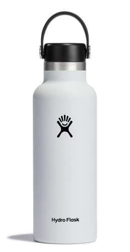 Hydro Flask Standard Flex Cap White 18 Oz - Durable, Stylish & Perfect for Hydration on the Go!